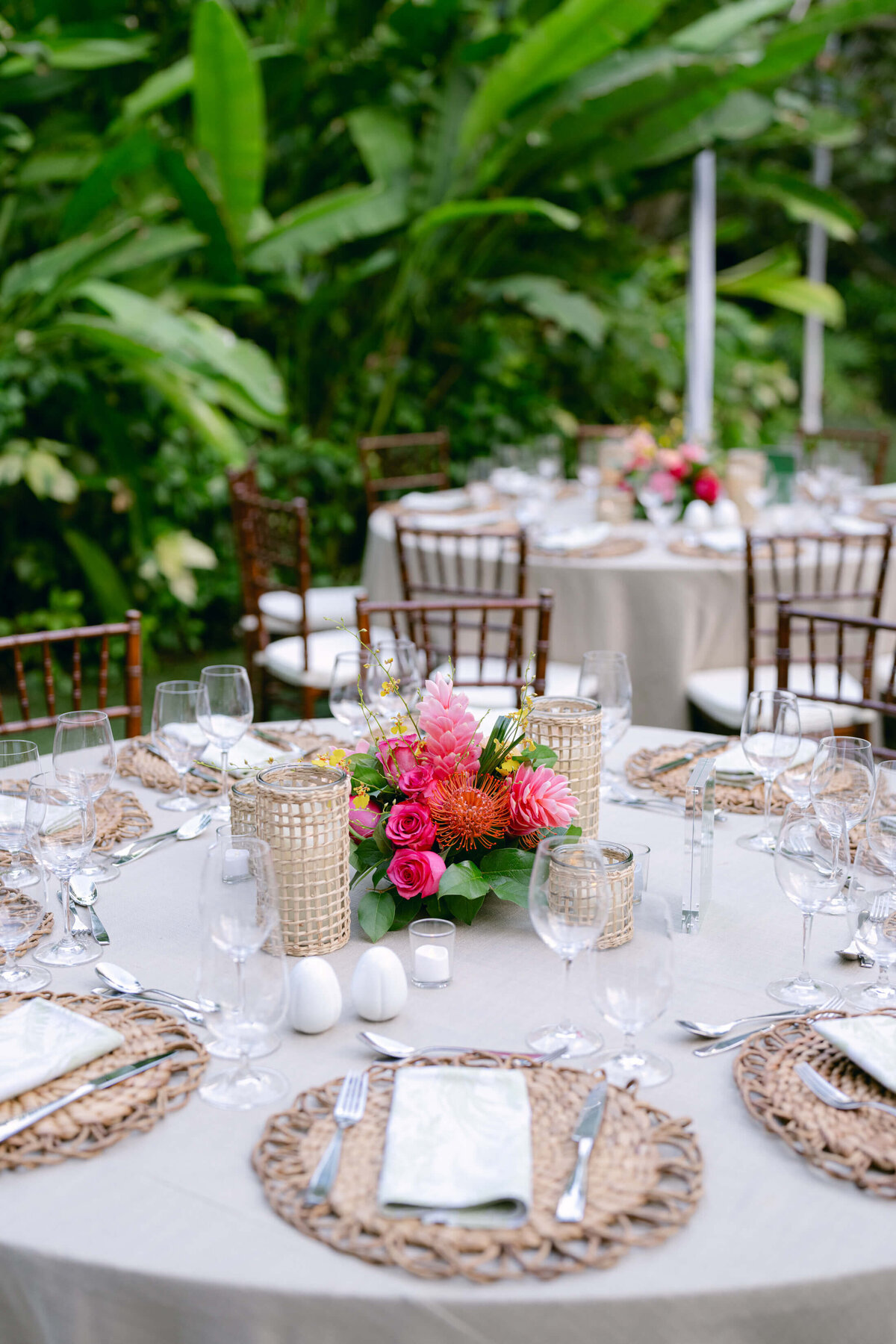 Rehearsal dinner and welcome party at Rosewood Baha Mar