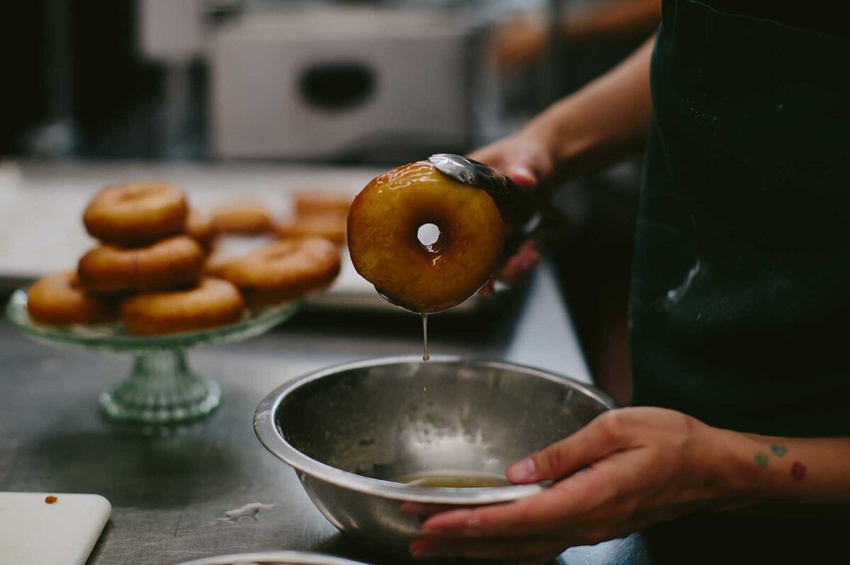 Florida-Food-Photographer-Donuts-Glazing-Tiny-House-Photo