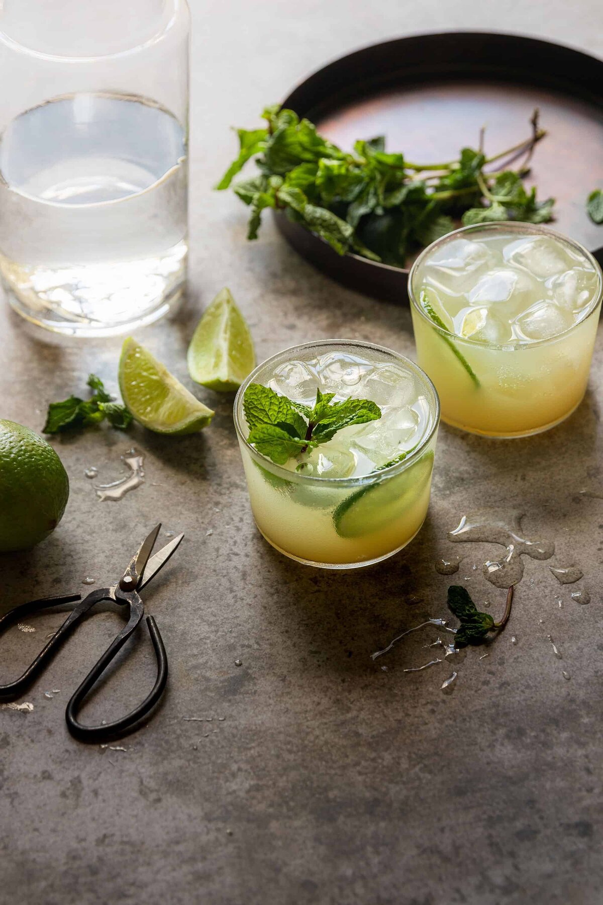 Editorial drink photography shot in Richmond, Virginia by a food and product photographer for lifestyle brands.