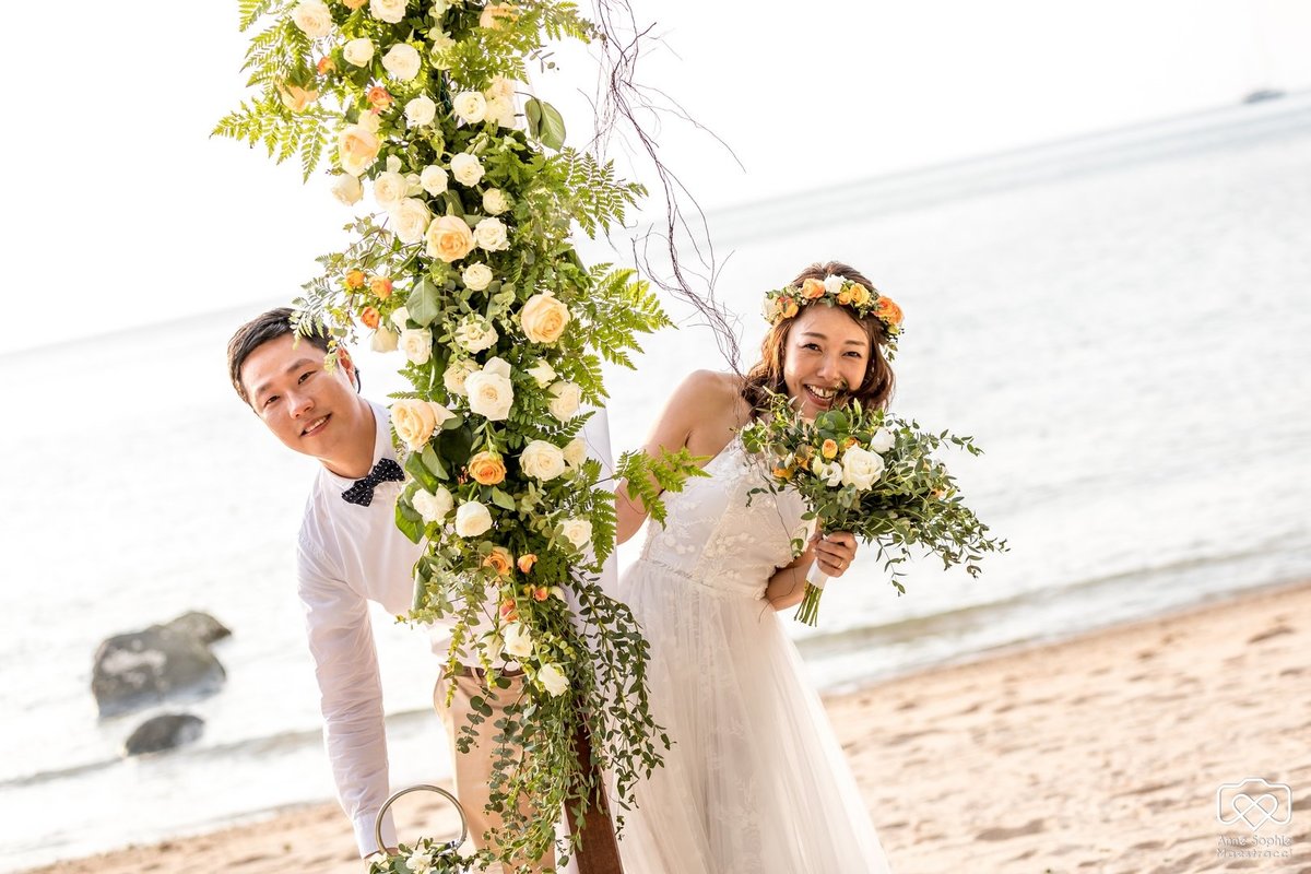 Elopement Beach Wedding Koh Tao Thailand (22)