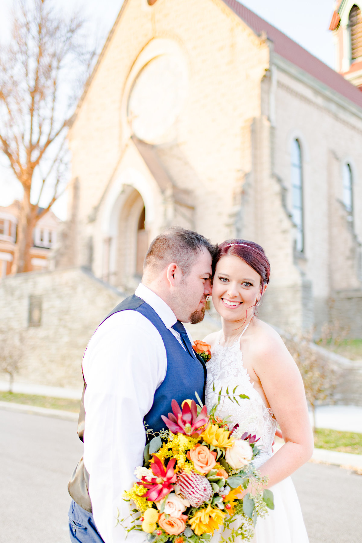 Urban Artifact Brewery Colorful Fall Wedding-172