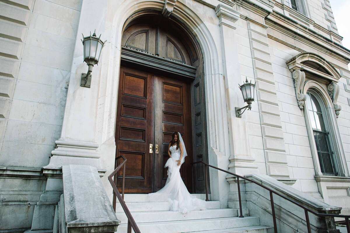 chic peabody library wedding baltimore l hewitt photography-2