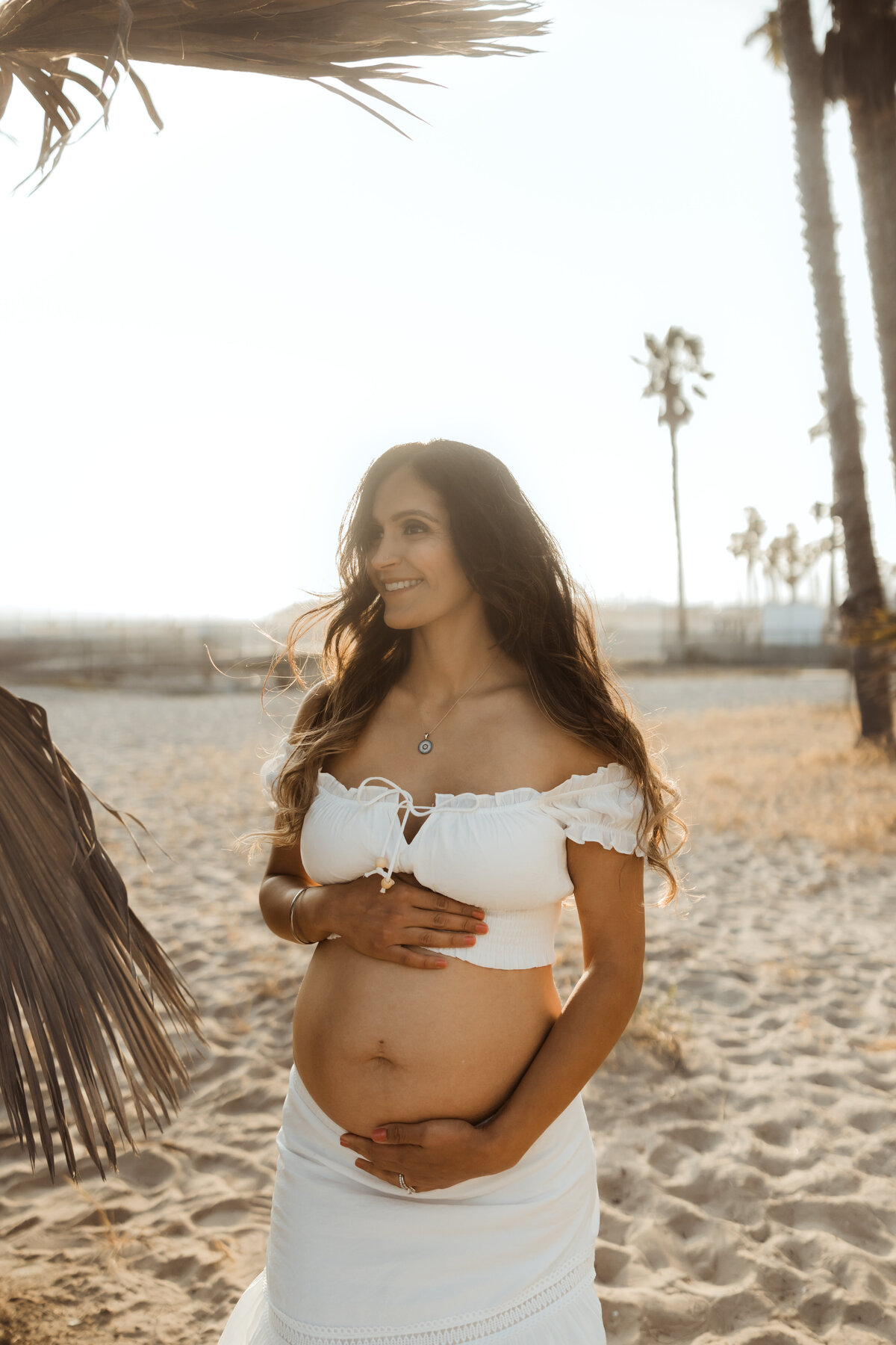 Santa Monica Beach Maternity Photography 6