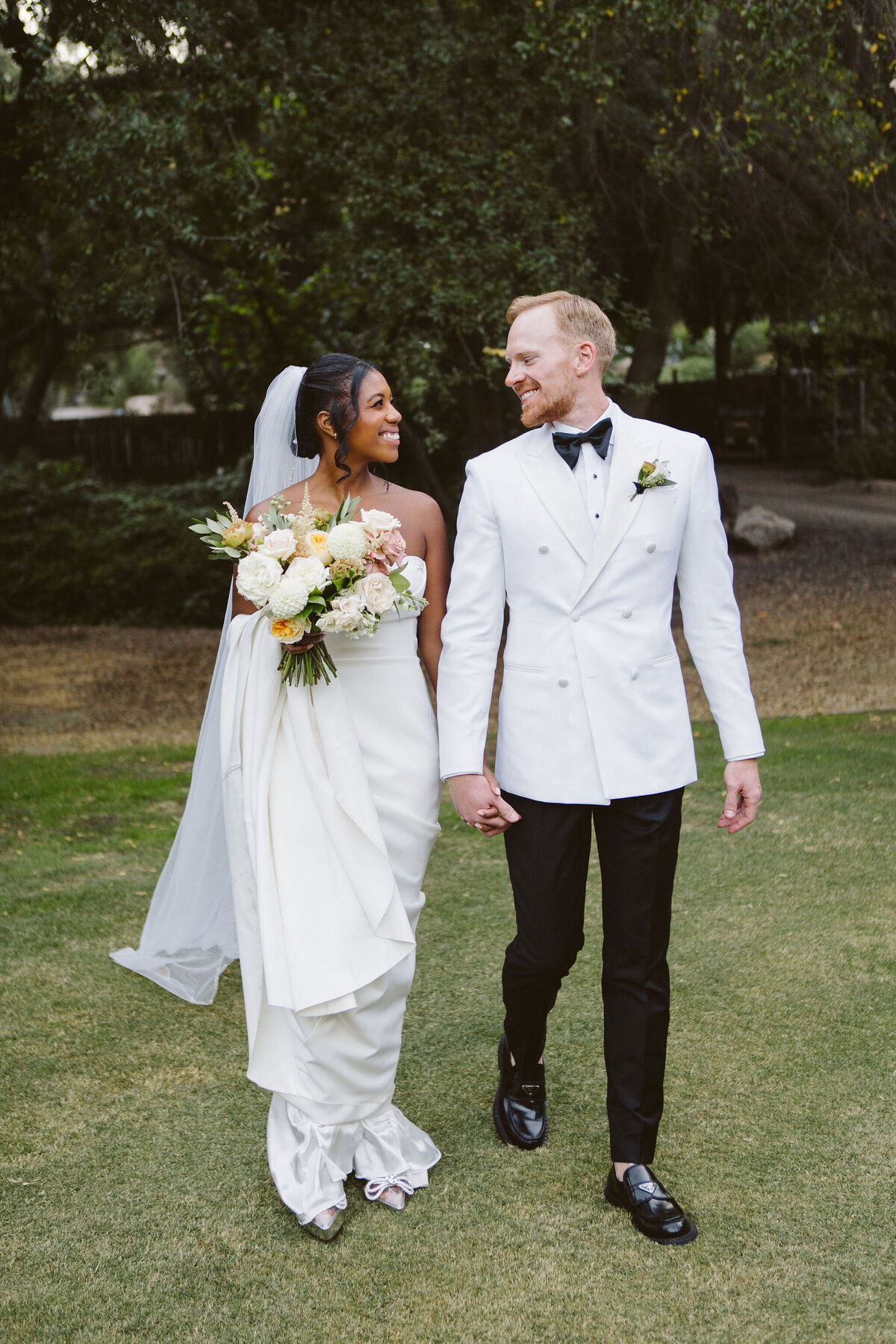 Calamigos Ranch wedding couple 