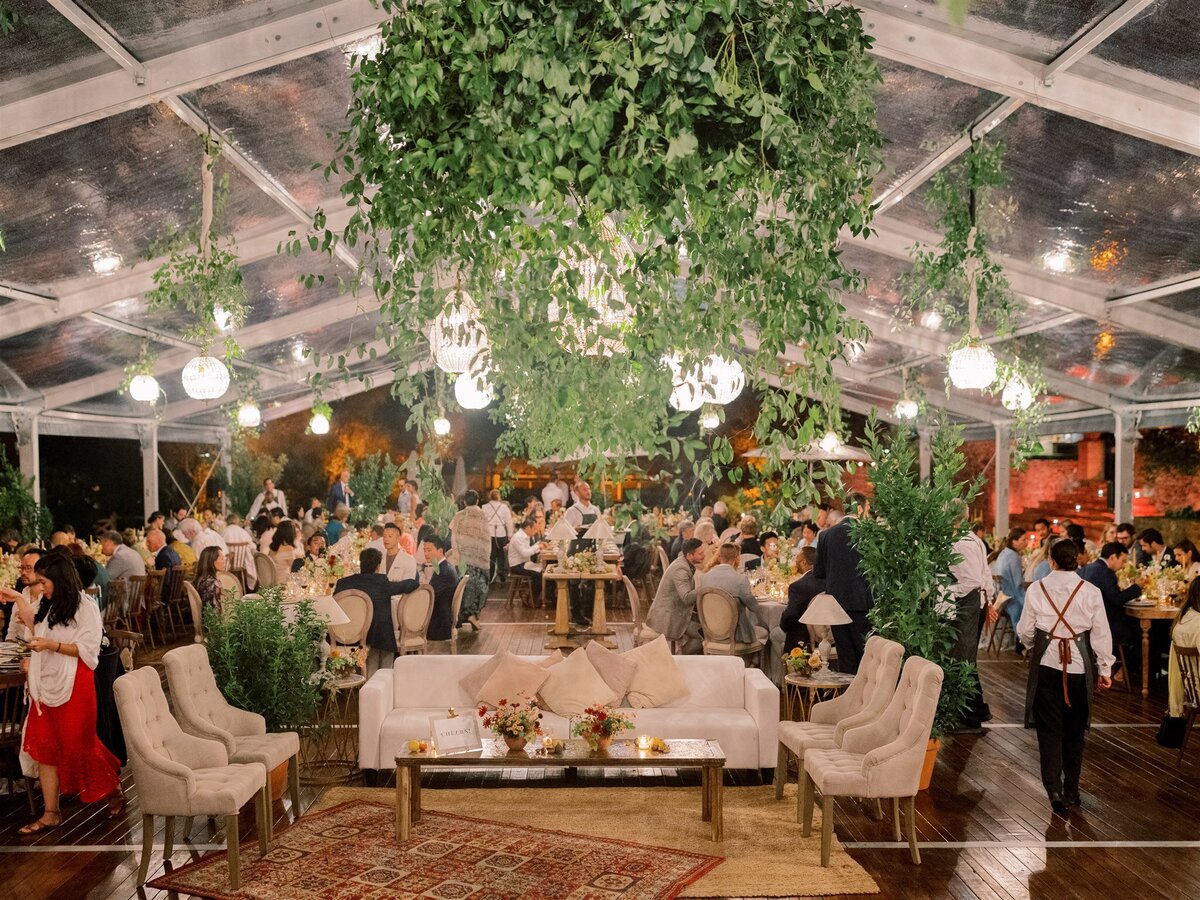 Garden-inspired marquee