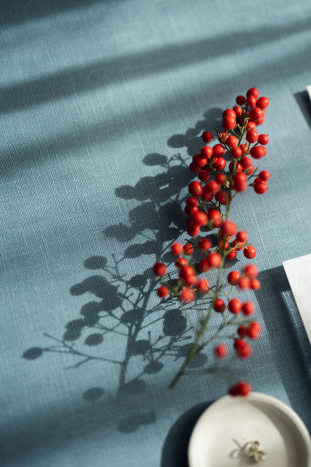 Floral shadow details