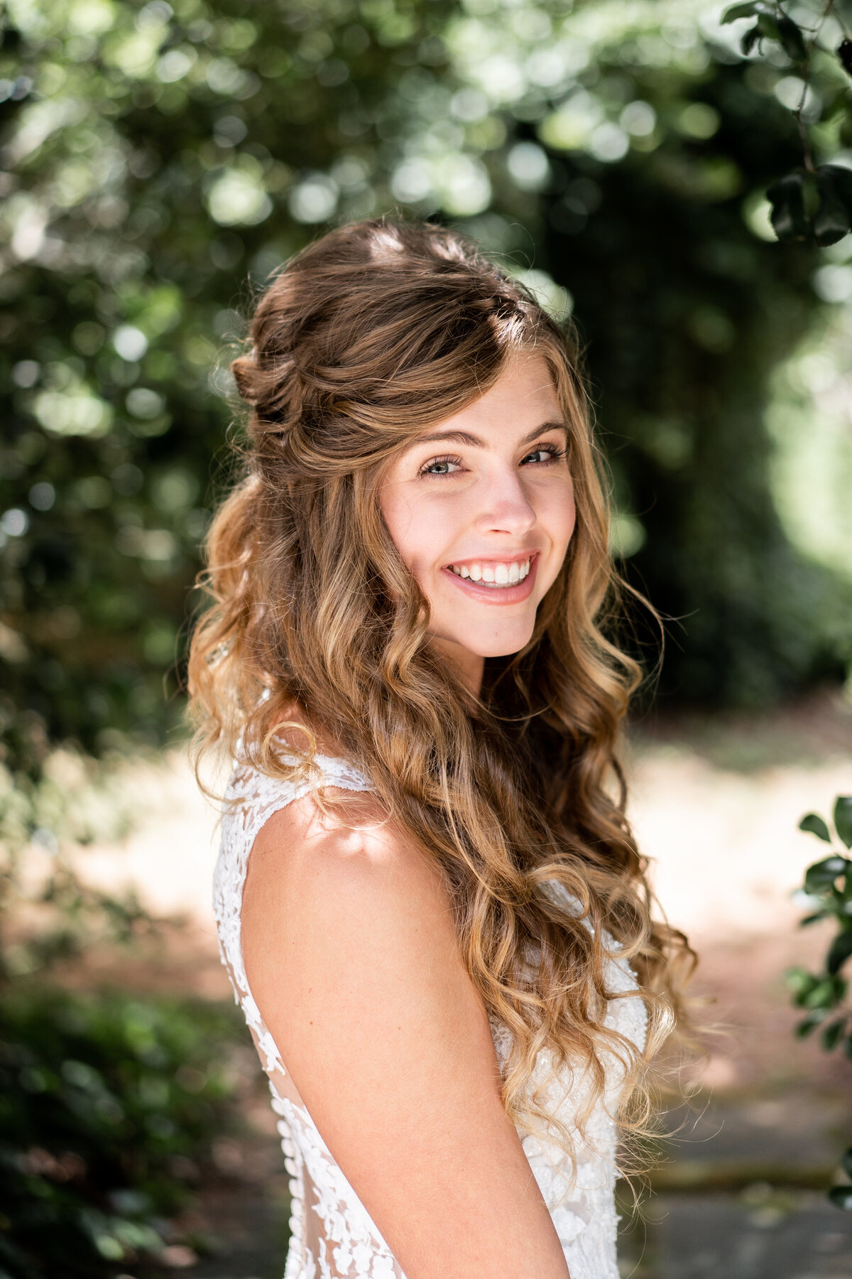 Monroe Georgia Wedding makeup and hair in athens ga