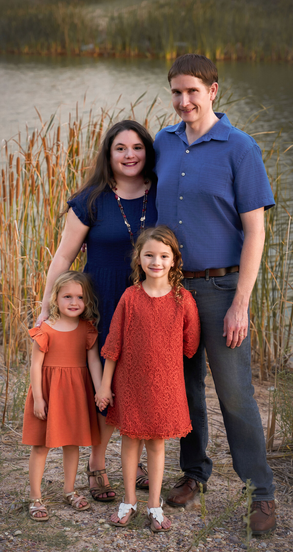 Family by Creek-(1 of 1)