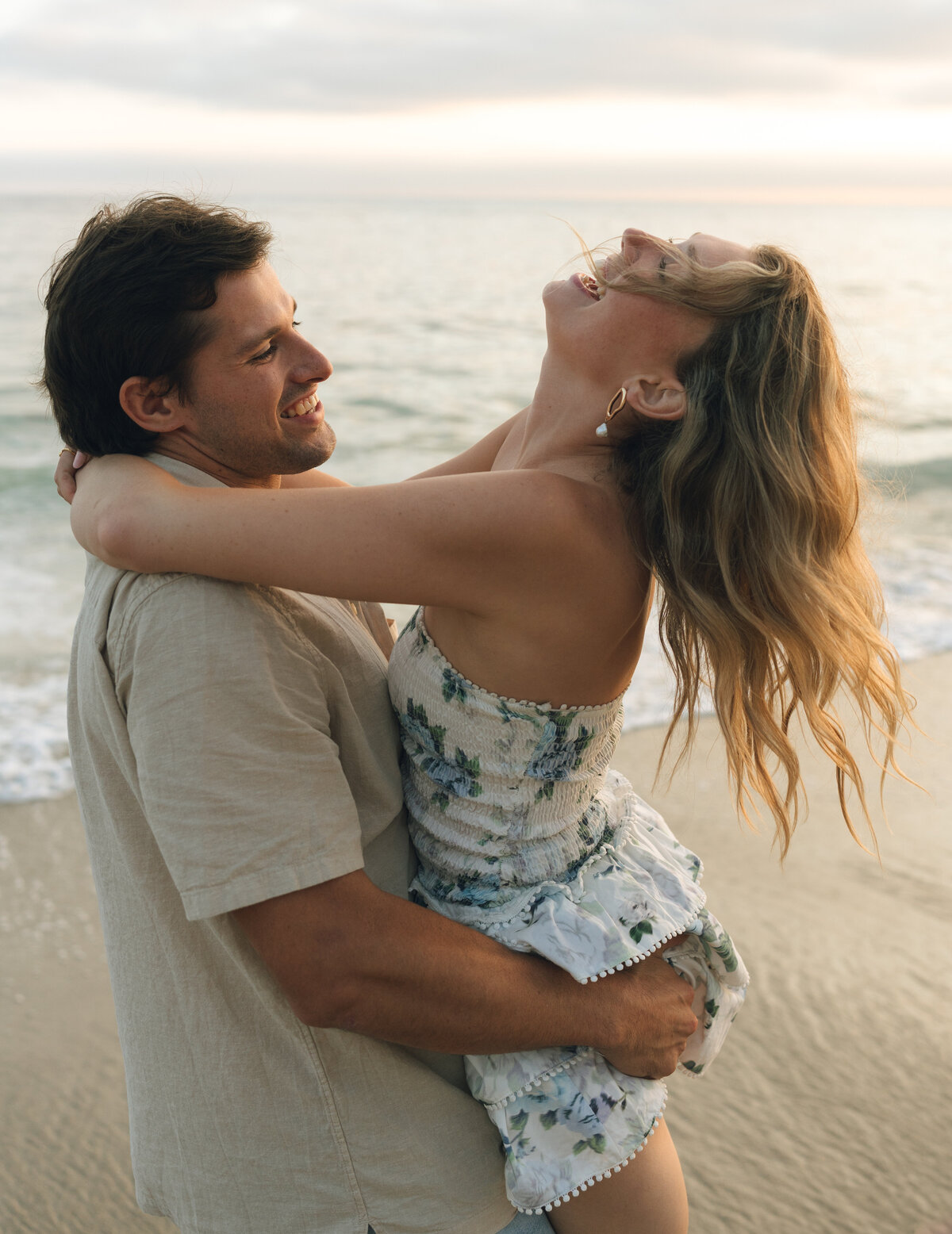 Orange County couples photography session at Laguna Beach