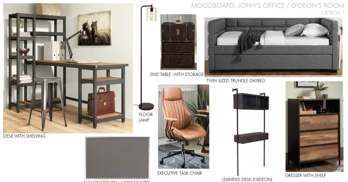 16 Johns Office Mood Board