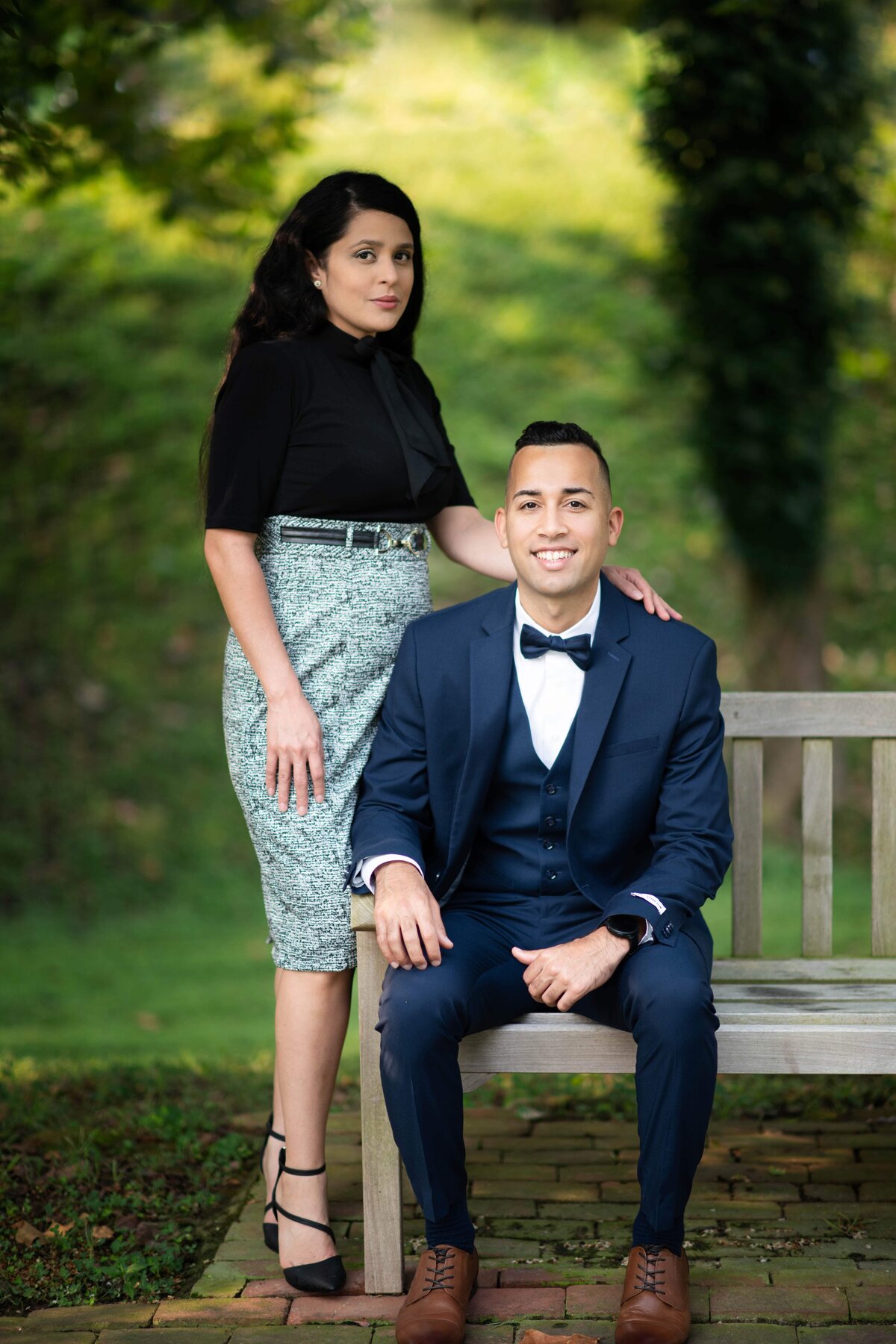 Outdoor professional headshot with natural light in Colonial Williamsburg VA – authentic and approachable branding photo