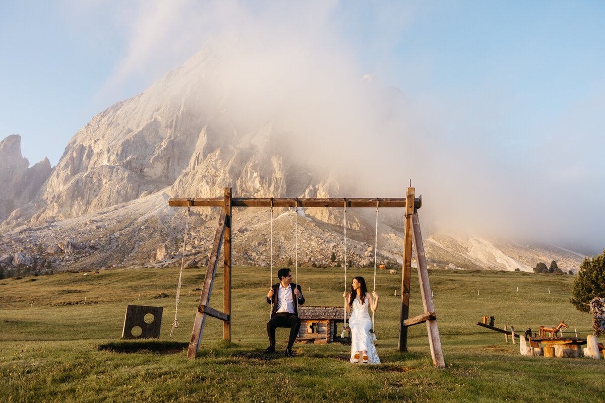 Passo delle Erbe Elopement Dolomites -12