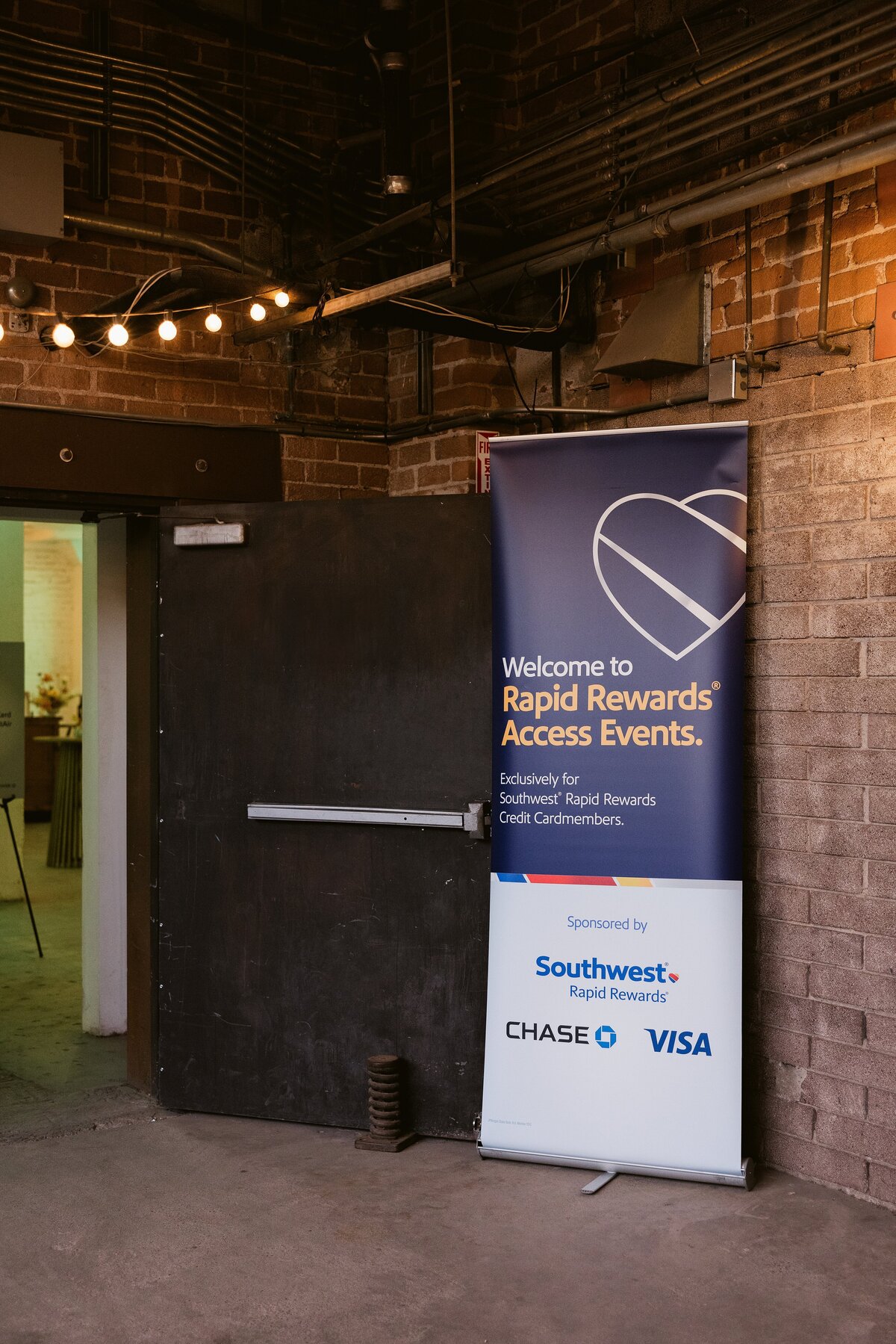 corporate event signage welcoming guests