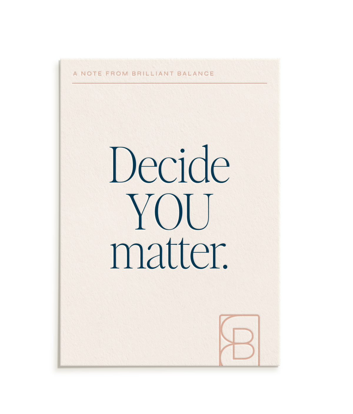 Decide You Matter