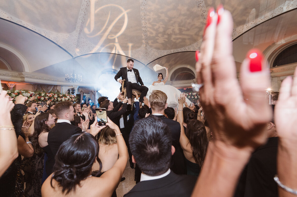 wedding reception at the pleasantdale chateau in north jersey photos by the best photographer suess moments