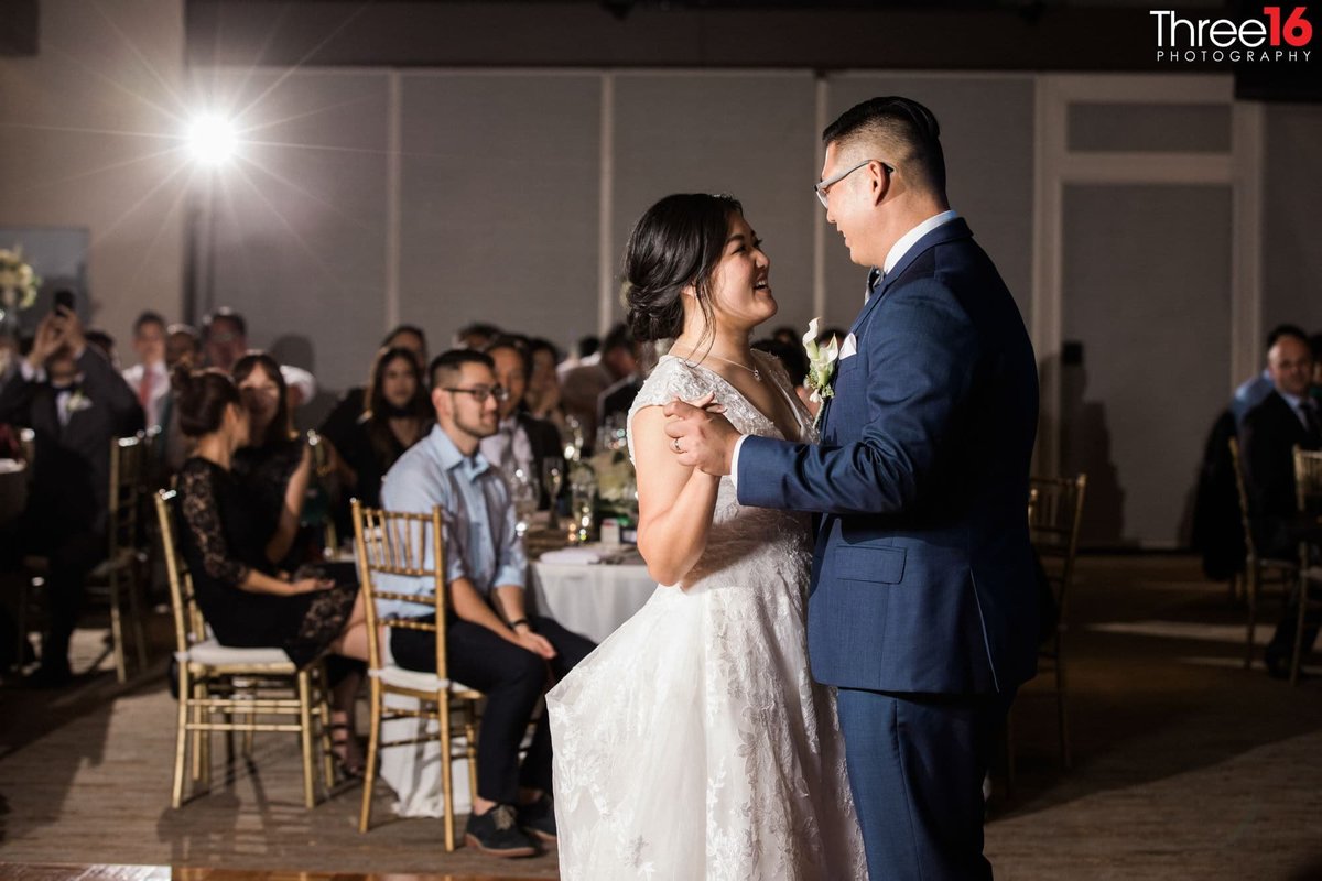 Bride and Groom's first dance together as Husband and Wife