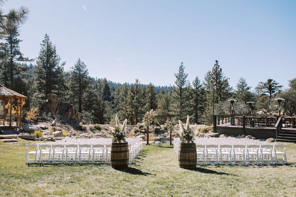 Sally and Pablo_ceremony site setup