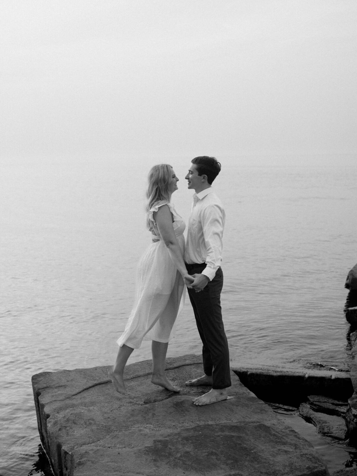 A dreamy beach engagement.