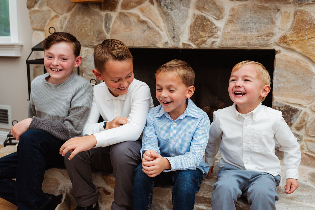 Hill Fall Family Session, At Home Family Session, Somerset NJ, Nichole Tippin Photography-15