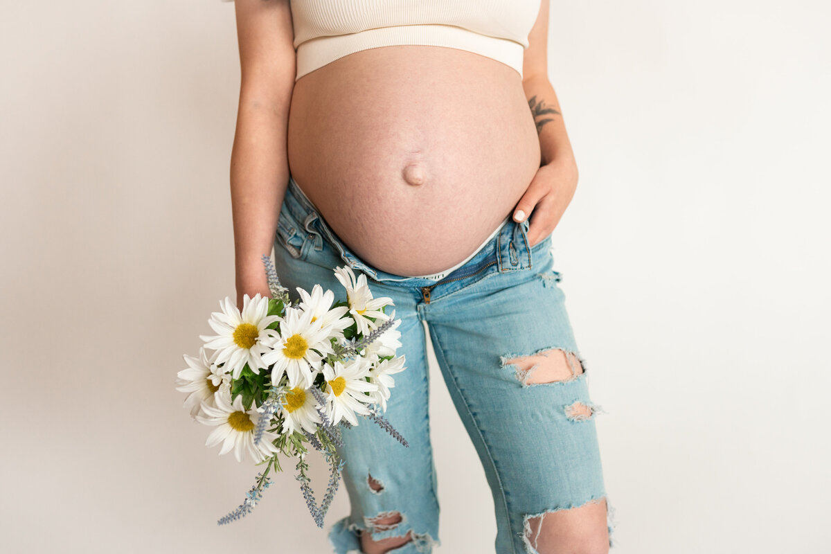 Austin Texas Maternity Studio Photo