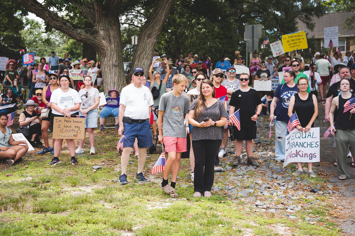 SalisburyCityParkMD.LANAFOLEYPHOTOGRAPHY.NoKingsRally.June2025-144
