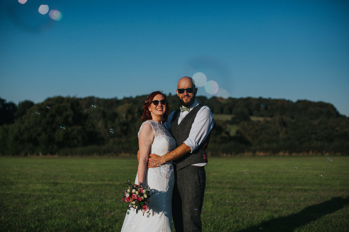 Alison  Alex -- Mapperley Farm Wedding - Electric Blue Photo-788