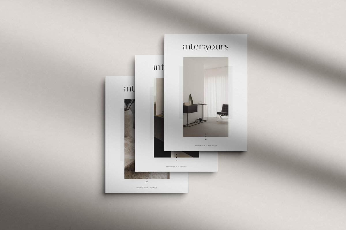 Brochure ontwerp interieurdesigner