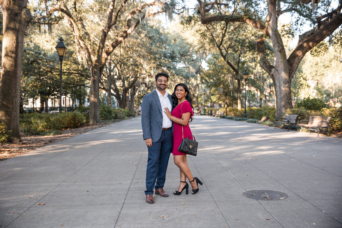 Forsyth Park Engagement Photos | Savannah Engagement Photographer