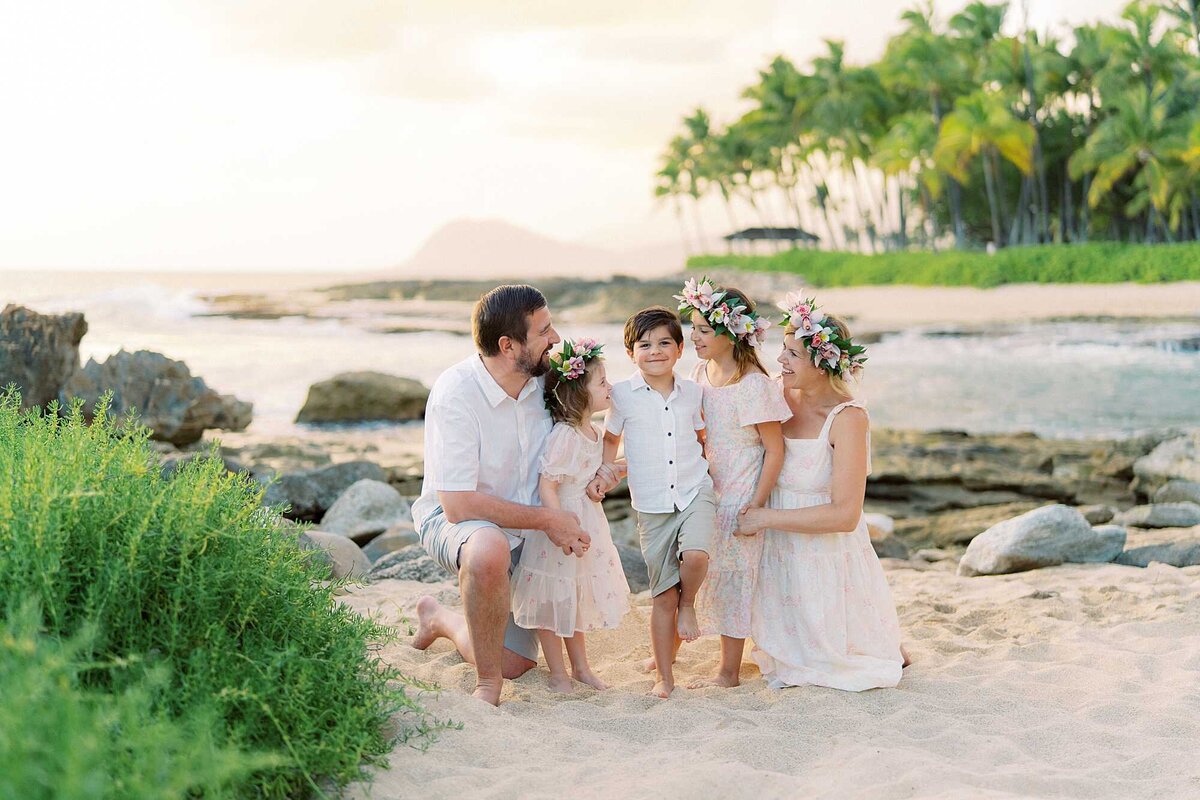 Secret Beach Family Photographer Oahu Hawaii Shaw Family-83