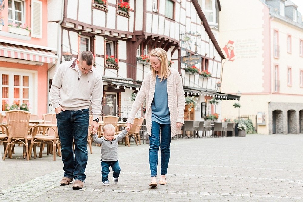 Destination family session photographed in Bernkastel, Germany by Alicia Yarrish Photography
