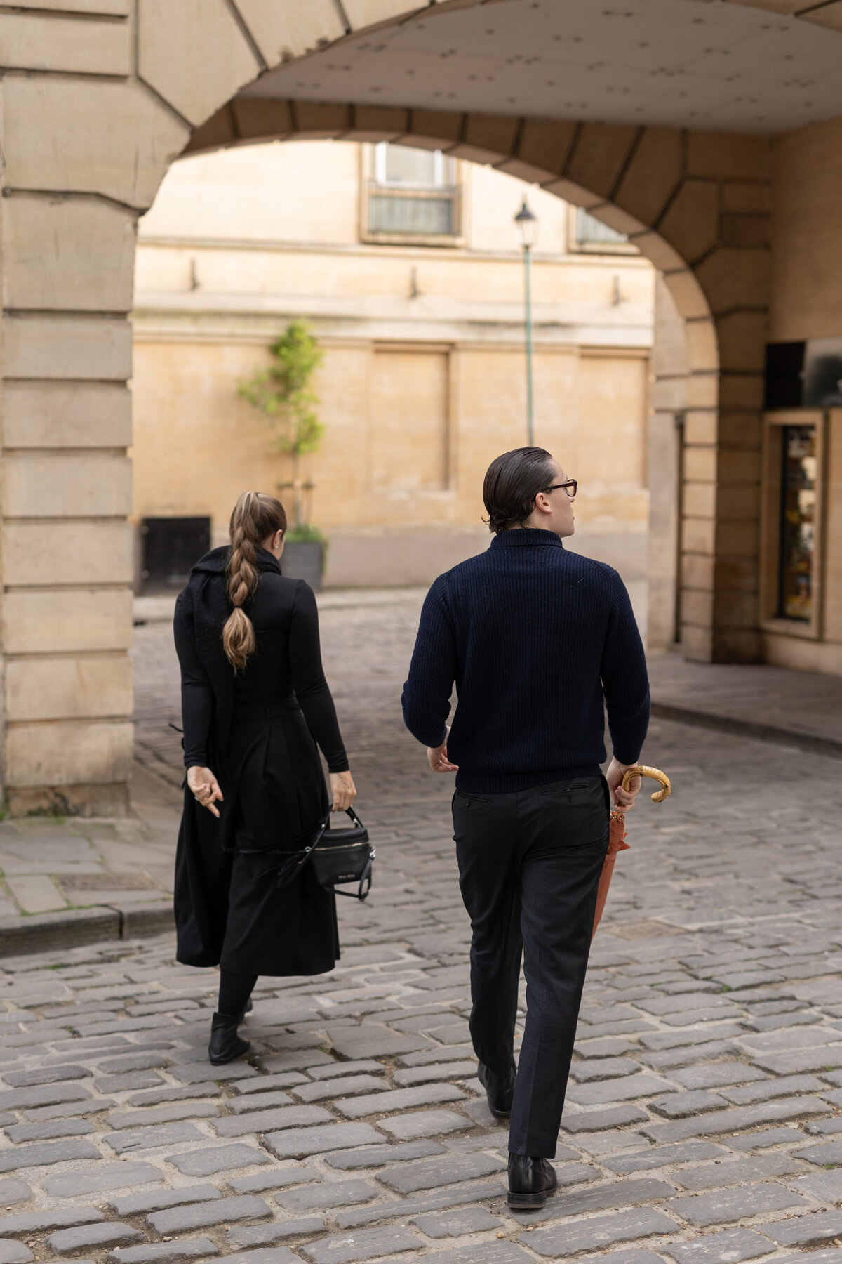 Editorial couple portrait in Bath