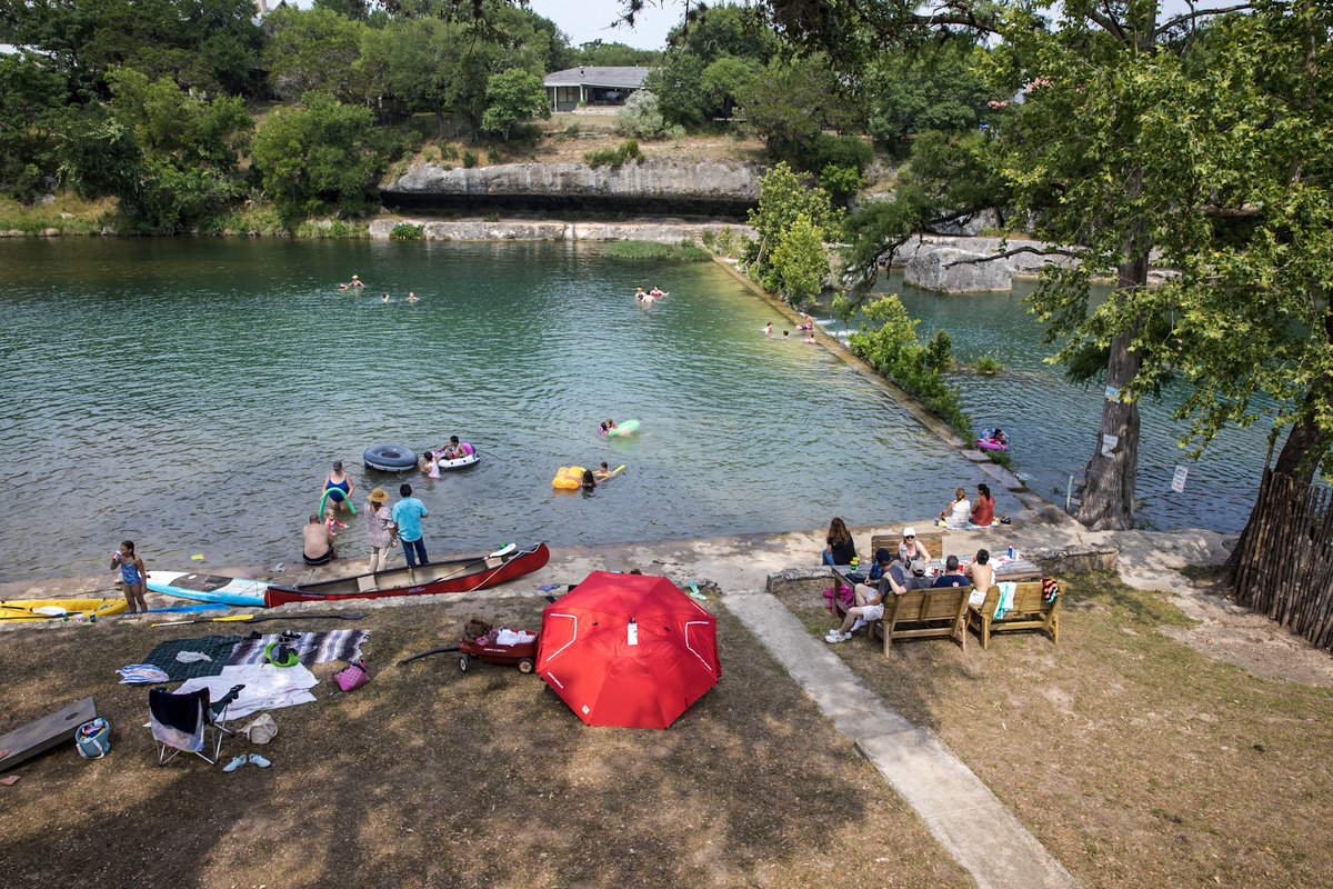 Take the Plunge in Wimberley