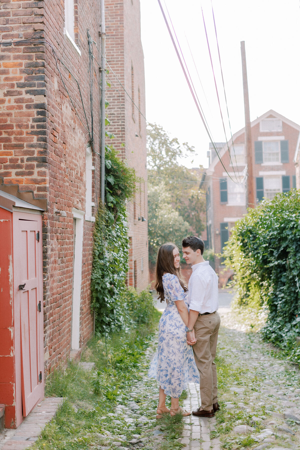 Old Town Alexandria Engagement Session - Katie Annie Photography-5078