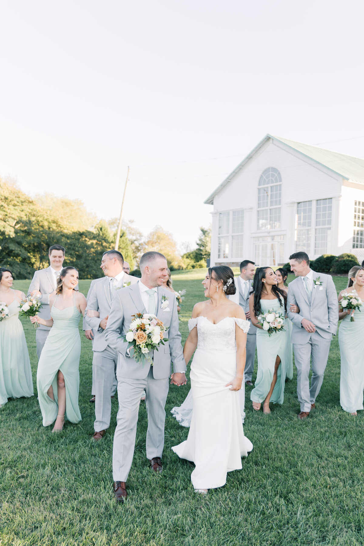 Wedding Party Raspberry Plains Manor Katie Fri Photography