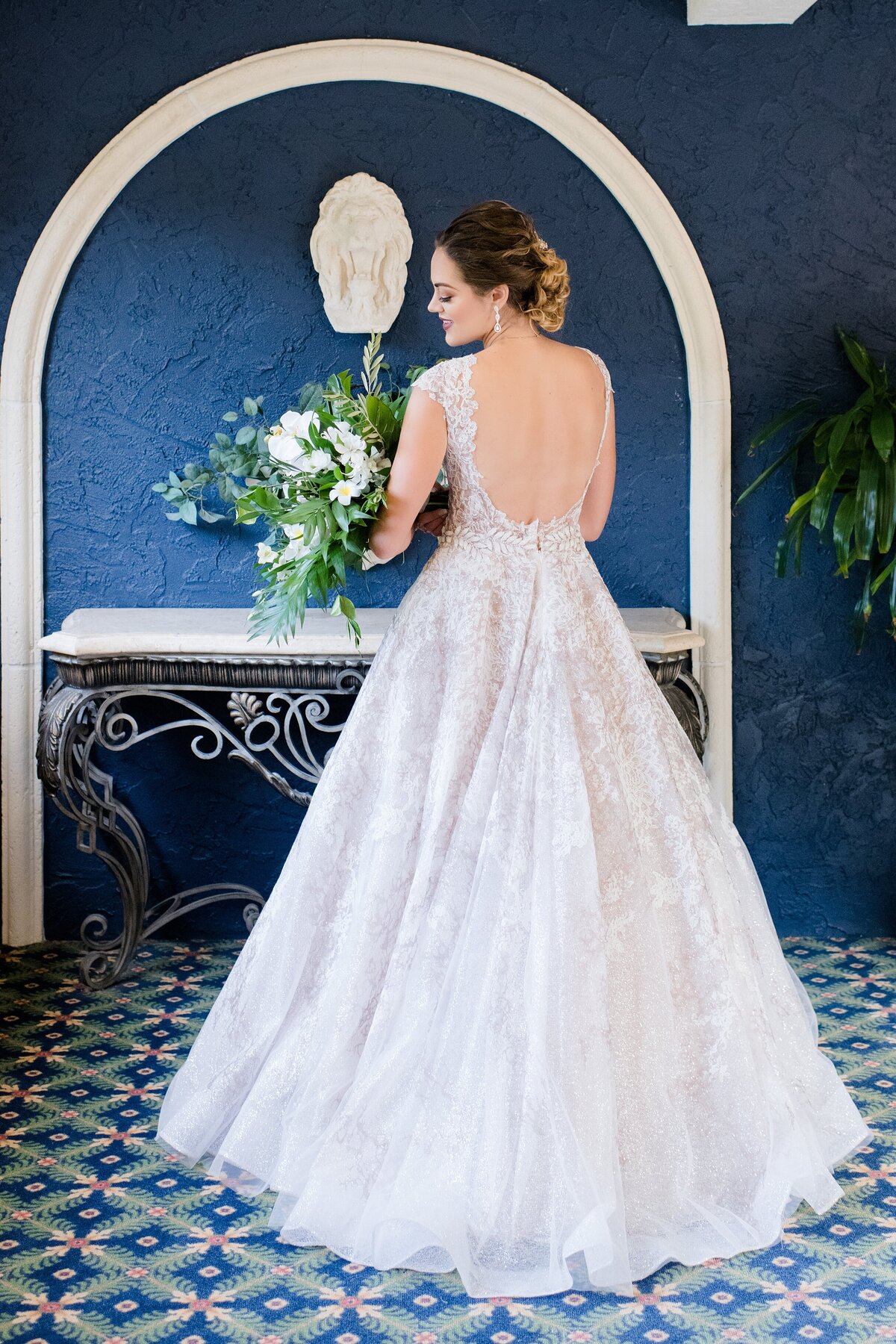 Bride in Wedding Dress | Mission Inn Wedding |  Chynna Pacheco Photography-3