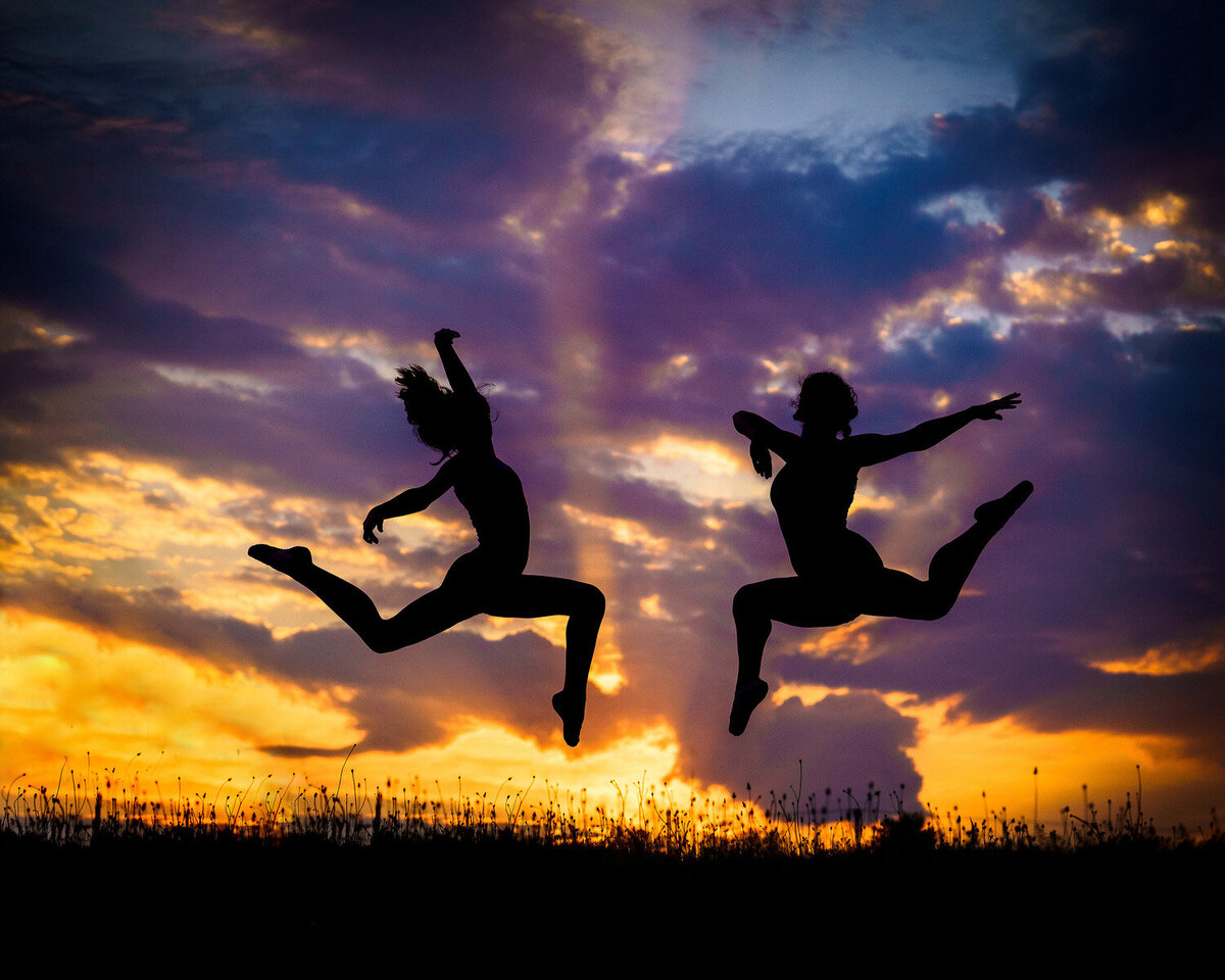 ballet girls jump sunset atlanta