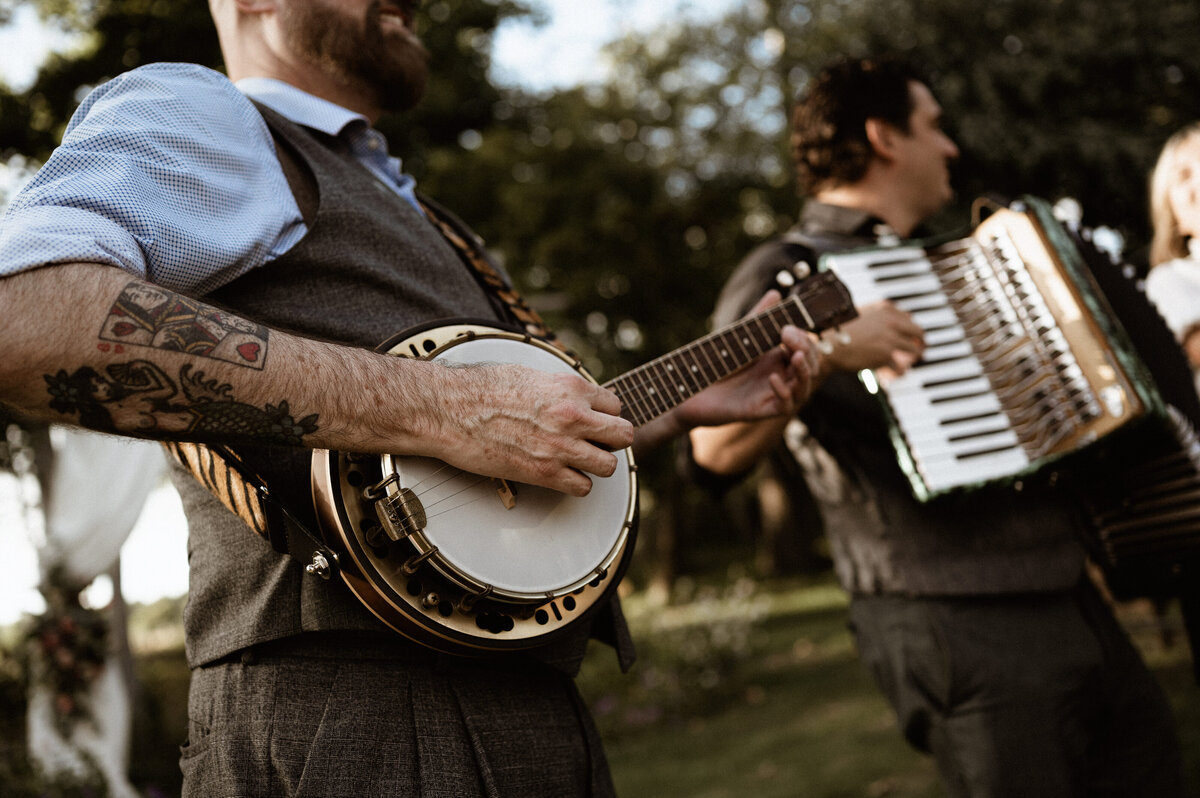 Banjo Closeup