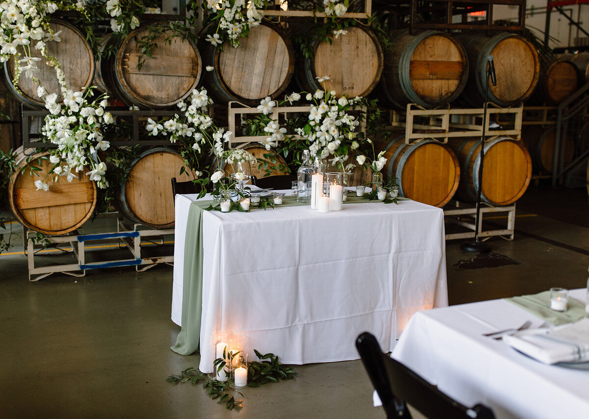 sweetheart table design