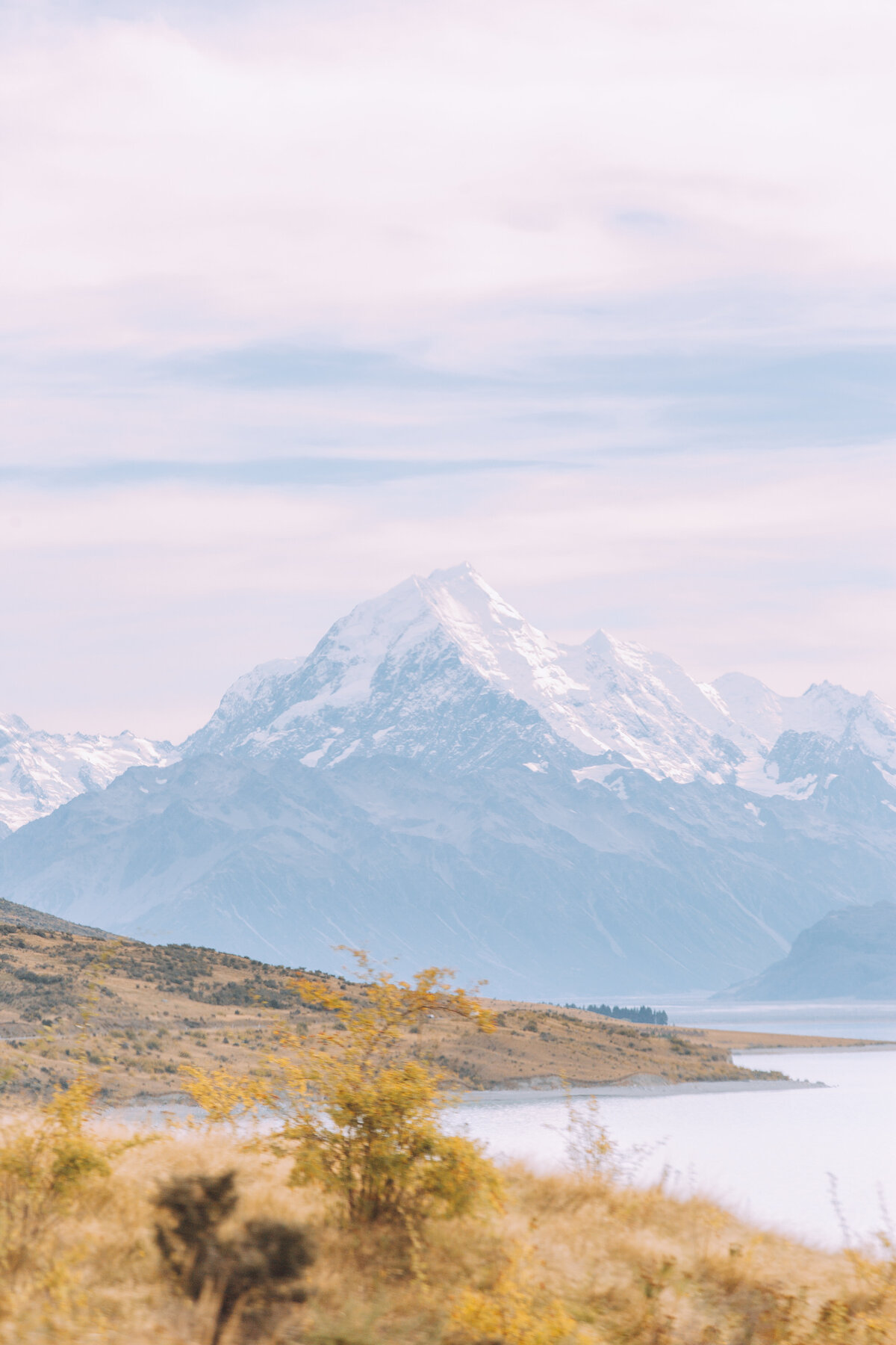 Mount Cook, highest mountain in New Zealand