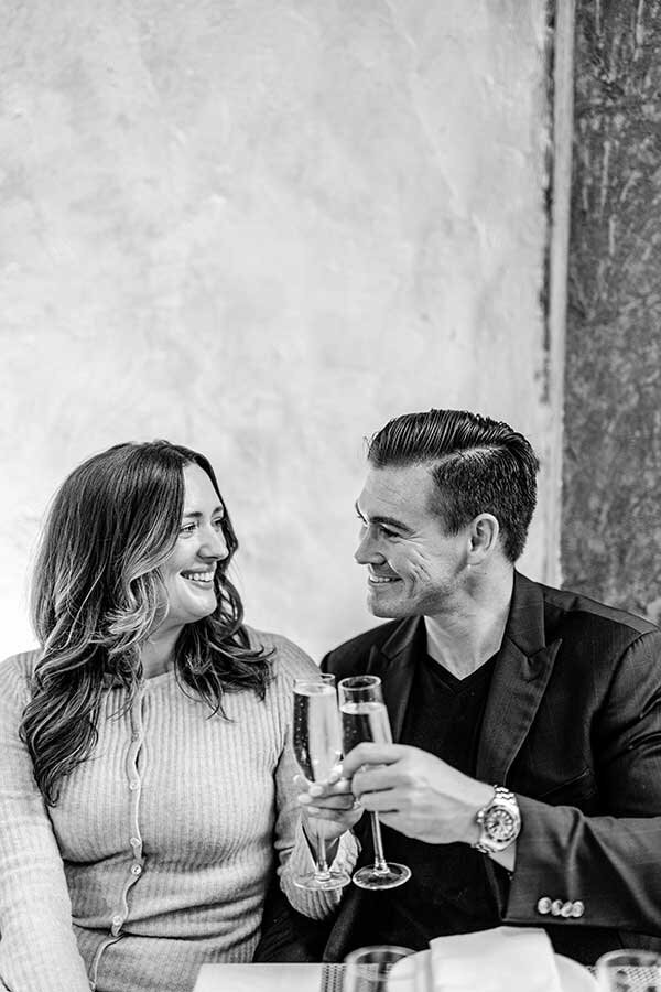 Best restaurants in NYC to propose by proposal photographer Fig & Olive