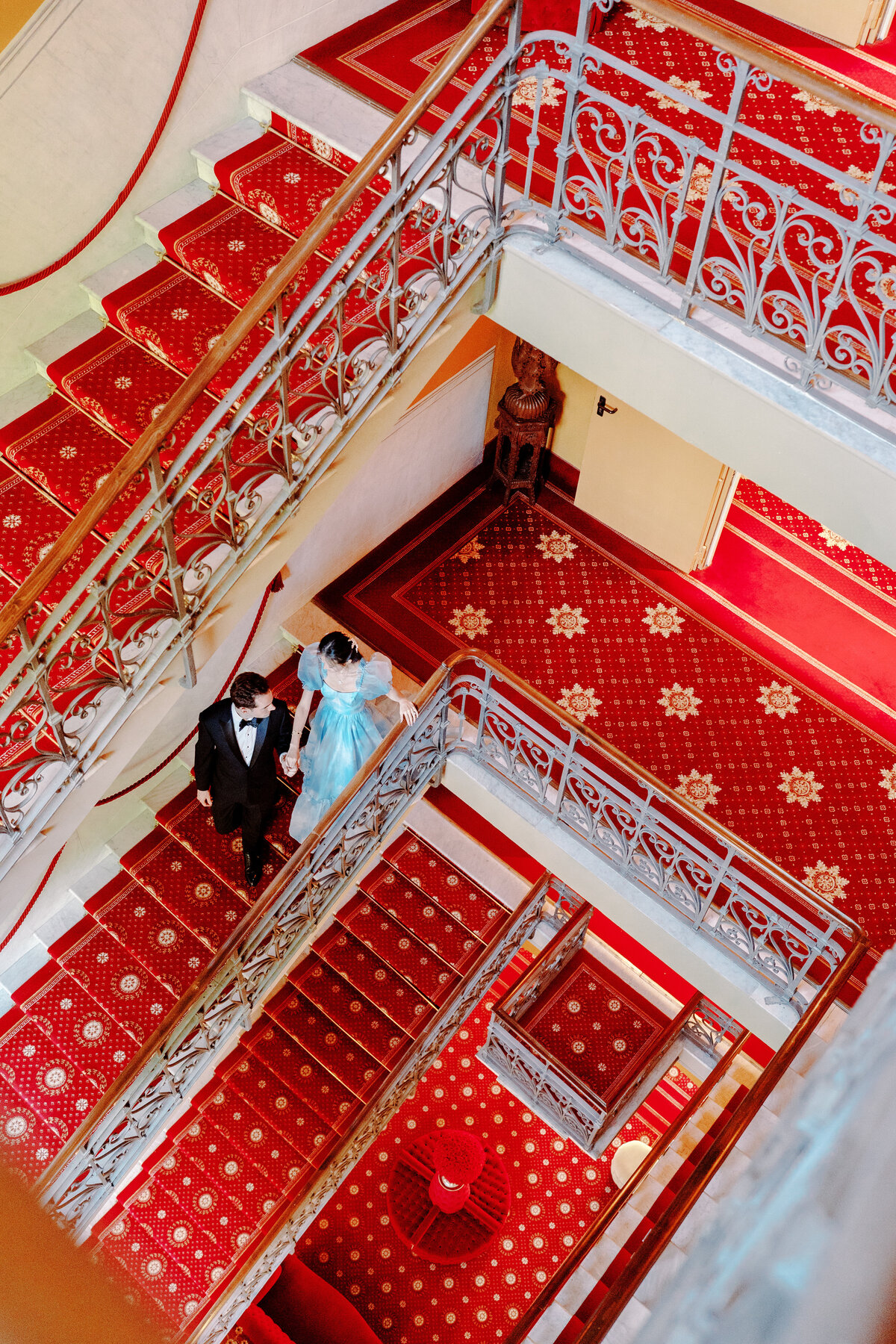 Engagement session at Grand Hotel Tremezzo on Lake Como in Italy photographed by Lake Como Photographer