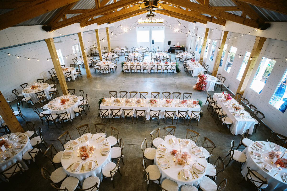 Gardenia and Ferdynand Walnut Hill reception design