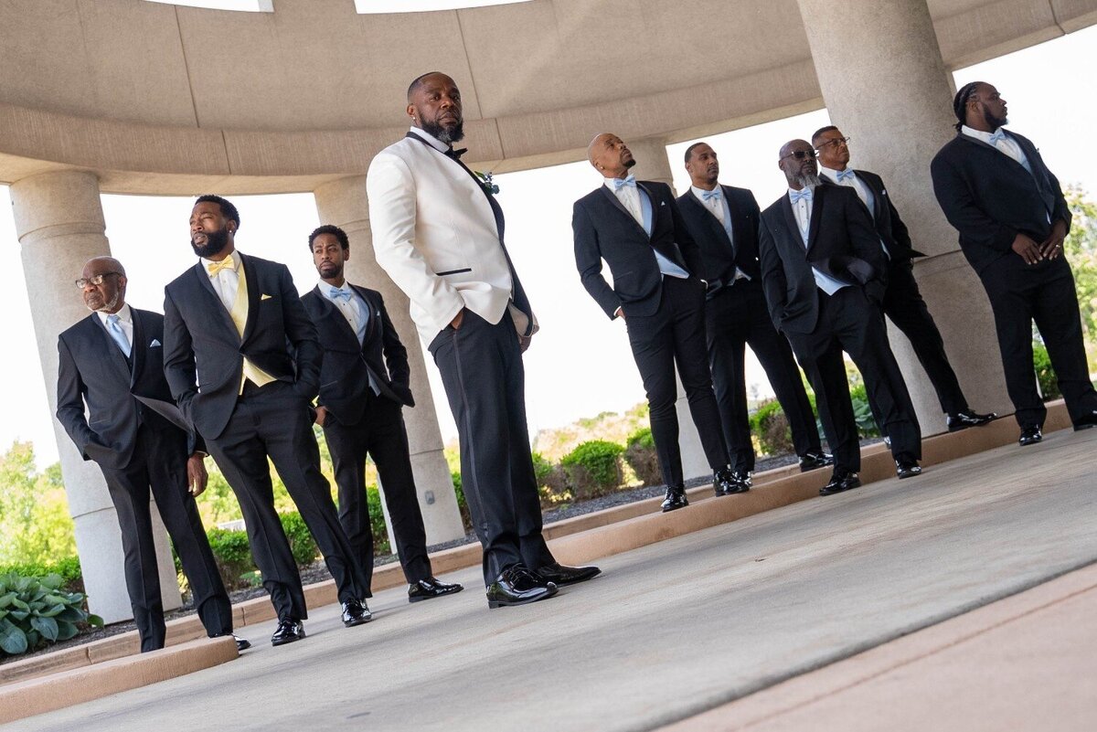groomsmen-portrait-duneland-falls-banquet-center