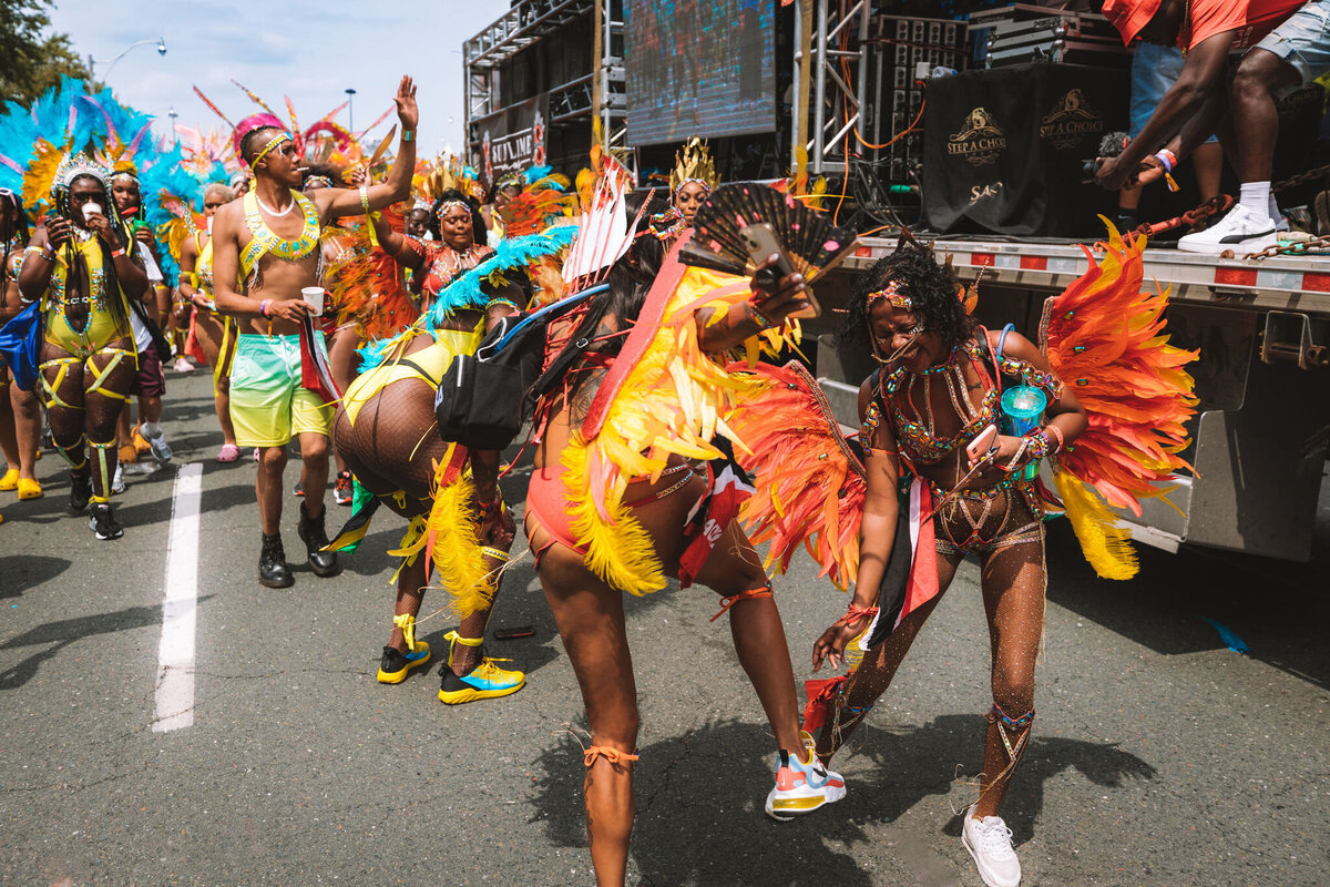 Photos of Masqueraders from Toronto Carnival 2023 - Sunlime Mas Band - Medium Band of The Year 2023-095