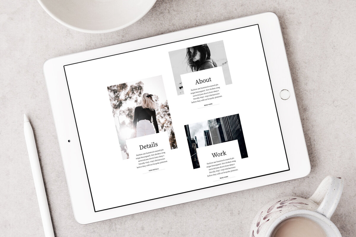 The Roar Showit Web Design Website Template Phoebe Business Layout 2