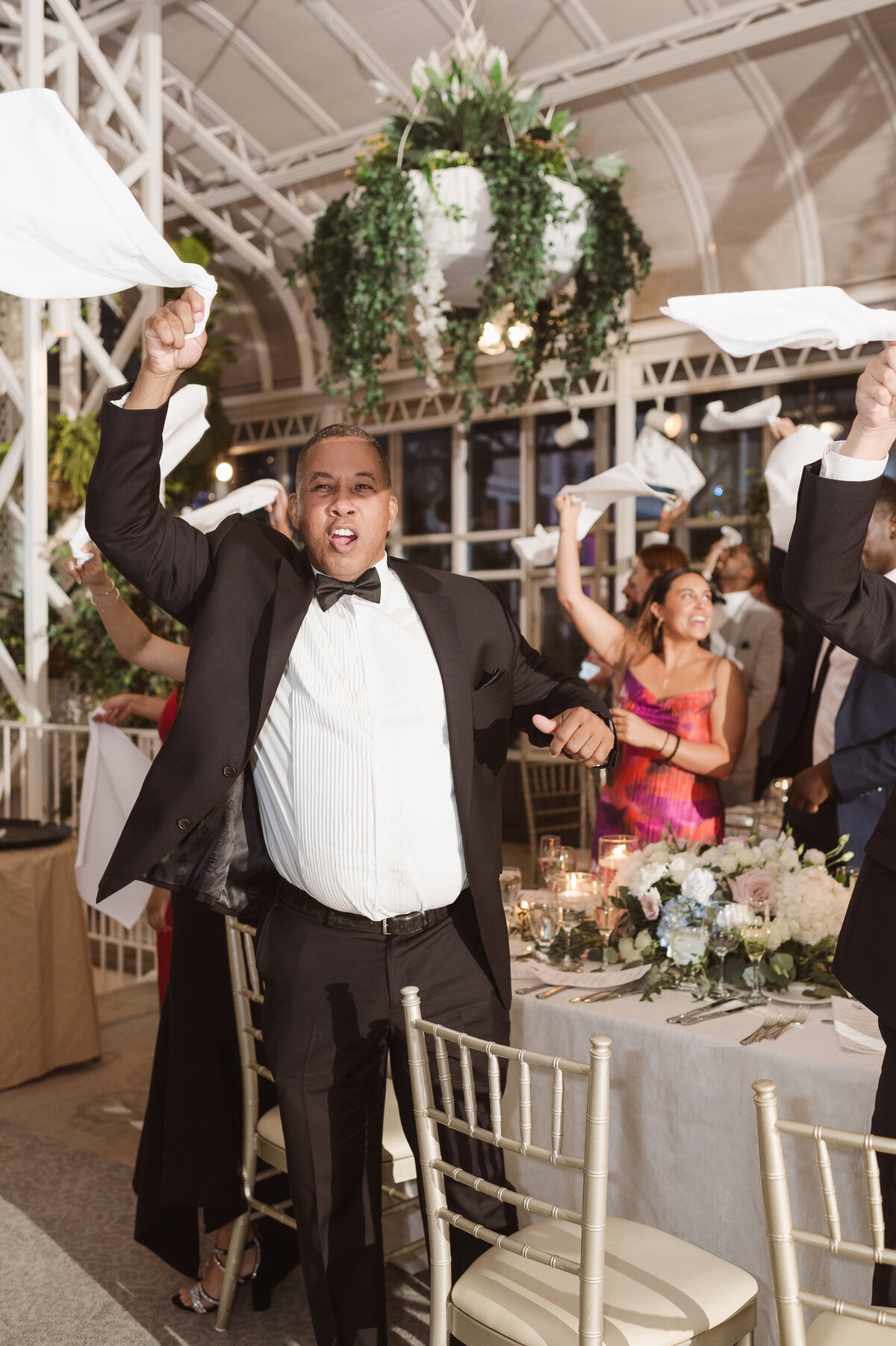 dreamy wedding photos at the madison hotel conservatory NJ