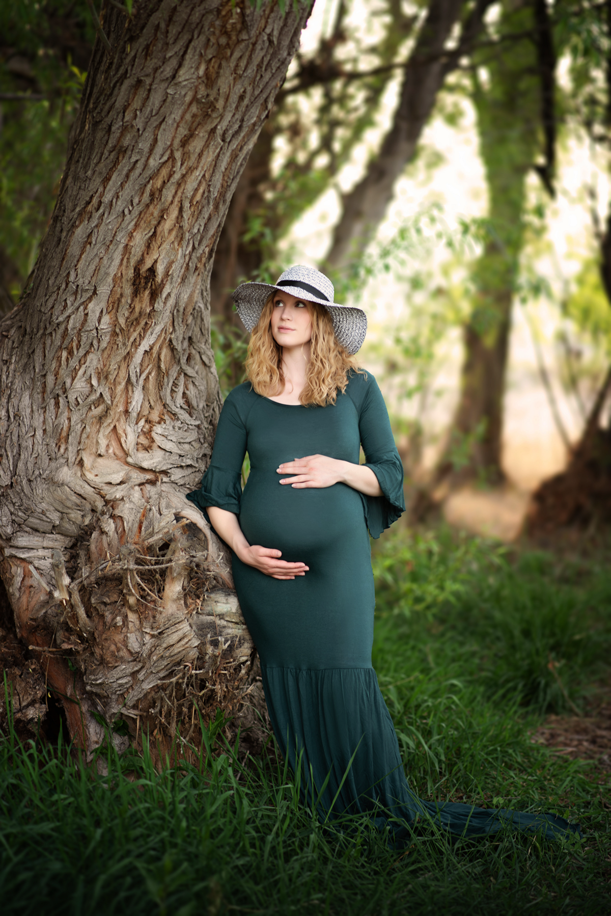 Utah county saratoga springs maternity photoshoot loch lomond pond