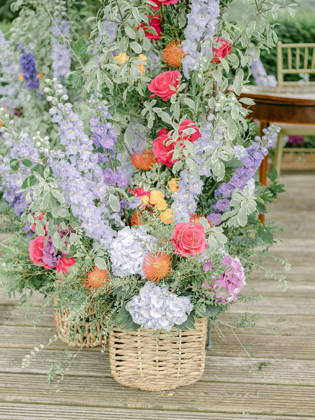 Colourful Wedding Flowers