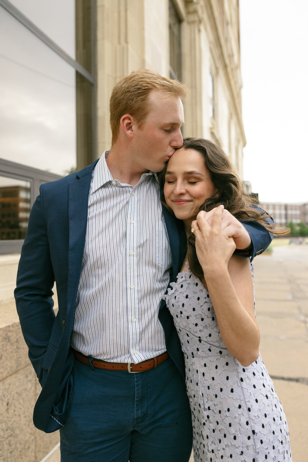 Documentary Engagement Photographer, Downtown Sioux Falls Engagement Session Classic Timeless Photos-6