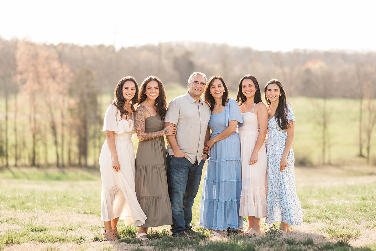 Extended family portraits in Mocksville NC